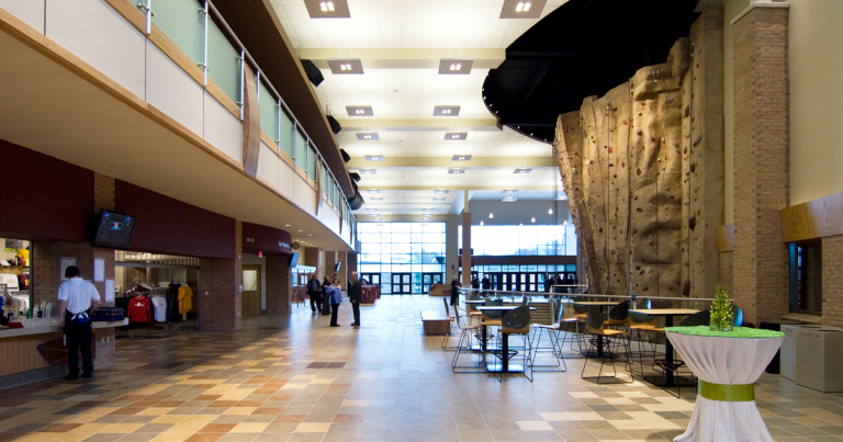 Calvin College Spoelhof Lobby