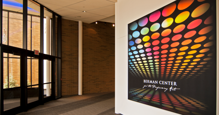 Berman Center for the Performing Arts Lobby