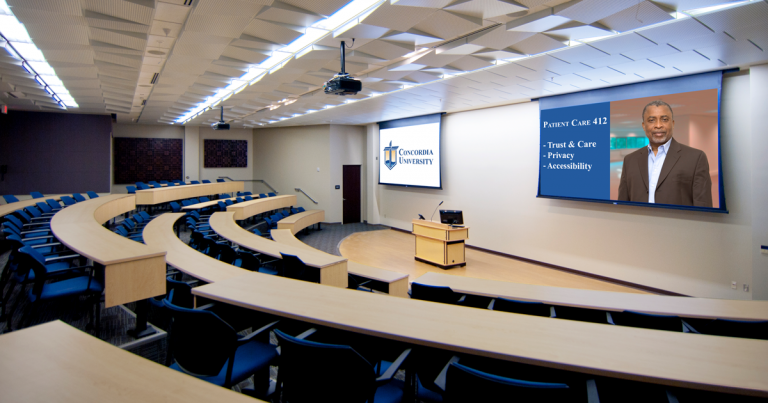 Concordia School of Pharmacy Classroom