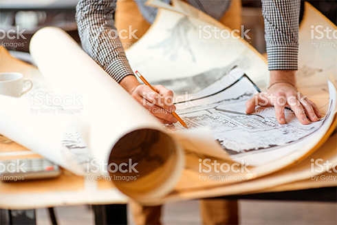 Reviewing floor plans by an Independent Acoustical Consultation