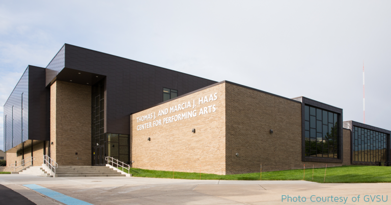 GVSU Haas PAC Exterior