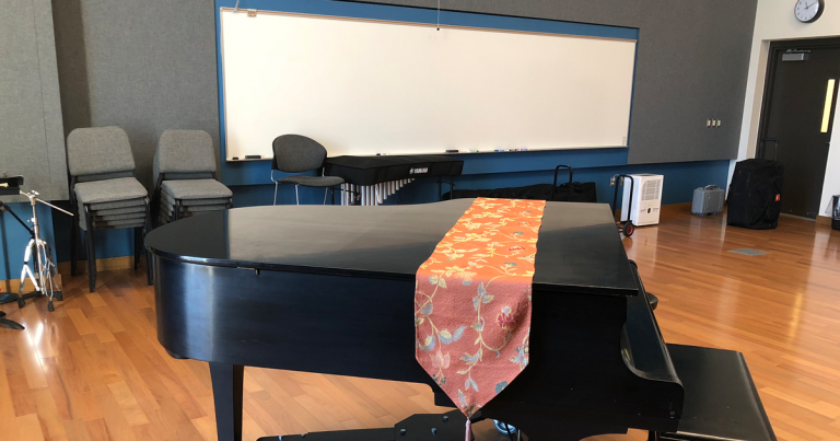 GVSU Haas PAC Piano Room