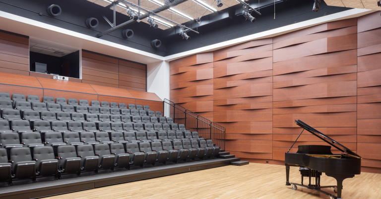 Grand Rapids Community College Albert P. Smith Music Center Seating