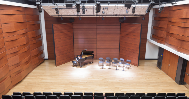 Grand Rapids Community College Albert P. Smith Music Center Stage