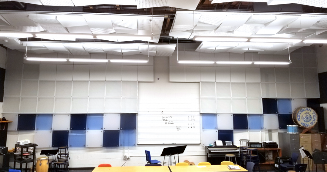 Woodburn High School Band Room