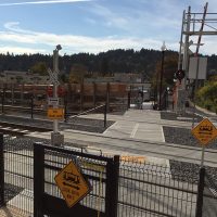 TriMet warning bells crossing