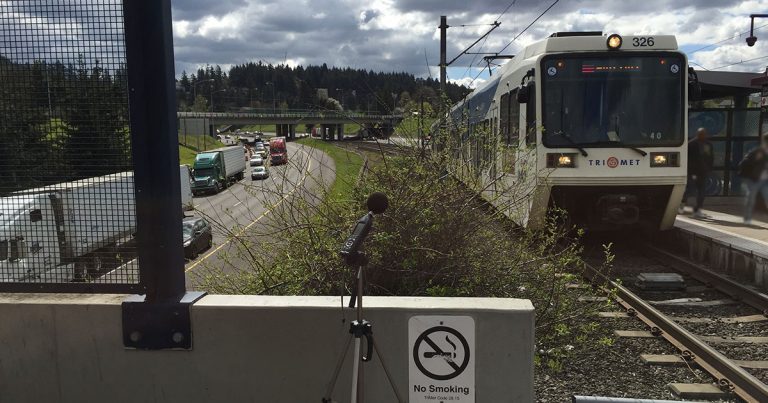 TriMet warning bells measurement