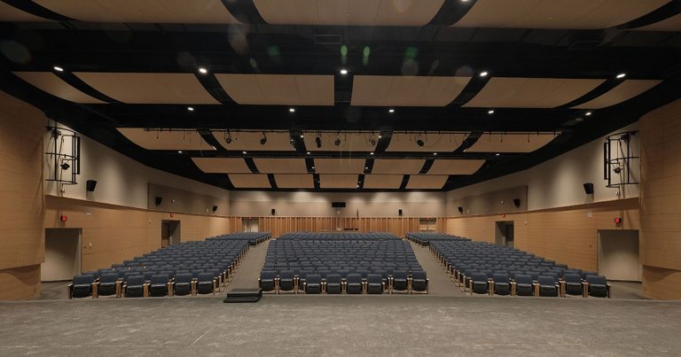 Sam Barlow High School Auditorium Stage