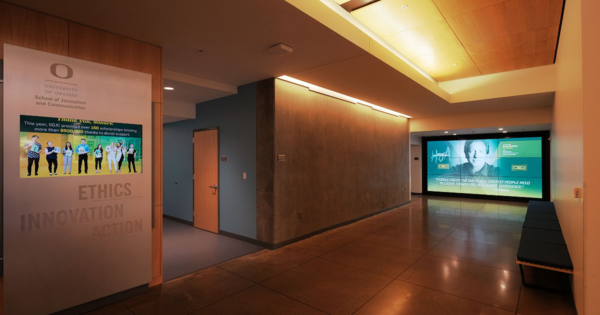 University of Oregon Allen Hall Experience Hub ABD Engineering & Design