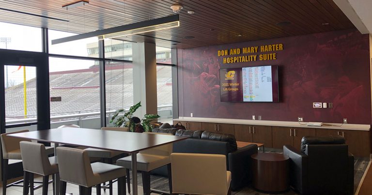 Chippewa Champions Alumni Center at Kelly Shorts Stadium - Hospitality