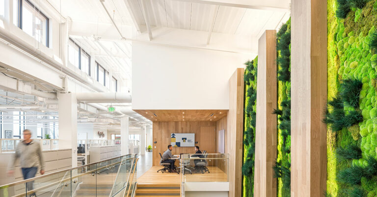 Oregon State Treasury Resilient Office Building open stair