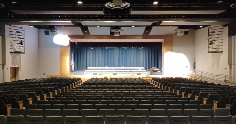 Ben Davis High School Auditorium stage