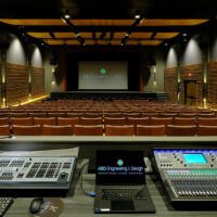 ABD Engineering & Design provided acoustical and audiovisual consulting for this adaptive reuse project adding a performing arts wing to the cultural center.