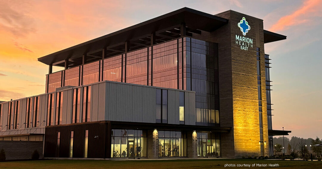 ABD provided acoustical consulting for Marion Health East including FGI criteria throughout with a vibration study for MRI and advanced imaging suites. Photos courtesy of Marion Health.